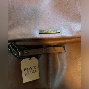 Frye & Co. Cognac leather backpack purse NWT